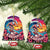 Xmas In Hawaii Christmas Ornament Hawaiian Santa Beach Lover - Wonder Print Shop