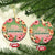 Xmas In Hawaii Christmas Ornament Mele Kalikimaka Beach Hibiscus - Wonder Print Shop