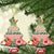 Xmas In Hawaii Christmas Ornament Mele Kalikimaka Beach Hibiscus - Wonder Print Shop