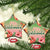 Xmas In Hawaii Christmas Ornament Mele Kalikimaka Beach Hibiscus - Wonder Print Shop