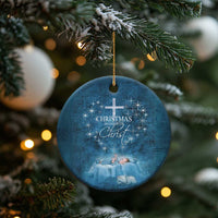 Christmas Begins With Christ Christmas Ornament - Wonder Print Shop