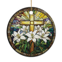 Christ Cross Christian Christmas Ornament - Wonder Print Shop