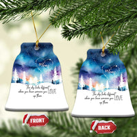 Memorial Christmas Ornament The Sky Looks Different When You Have Someone You Love Up There - Wonder Print Shop