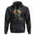 Bigfoot Biker Funny Sasquatch Riding A Motorcycle Vintage Hoodie - Wonder Print Shop