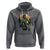 Bigfoot Biker Funny Sasquatch Riding A Motorcycle Vintage Hoodie - Wonder Print Shop