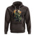 Bigfoot Biker Funny Sasquatch Riding A Motorcycle Vintage Hoodie - Wonder Print Shop
