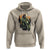 Bigfoot Biker Funny Sasquatch Riding A Motorcycle Vintage Hoodie - Wonder Print Shop