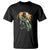 Bigfoot Biker Funny Sasquatch Riding A Motorcycle Vintage T Shirt - Wonder Print Shop
