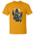 Bigfoot Biker Funny Sasquatch Riding A Motorcycle Vintage T Shirt - Wonder Print Shop
