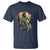 Bigfoot Biker Funny Sasquatch Riding A Motorcycle Vintage T Shirt - Wonder Print Shop