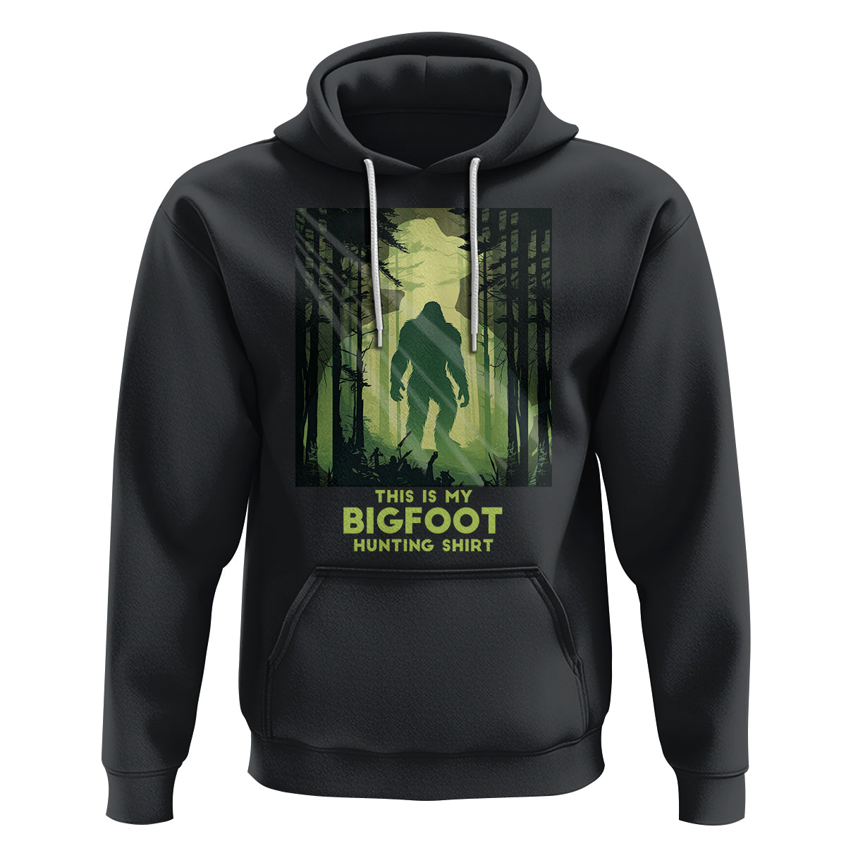 This Is My Hunting Bigfoot Sasquatch Hoodie - Wonder Print Shop
