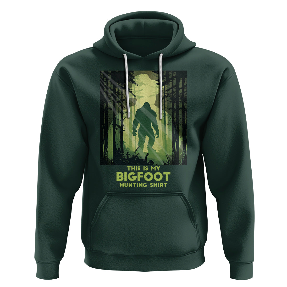 This Is My Hunting Bigfoot Sasquatch Hoodie - Wonder Print Shop