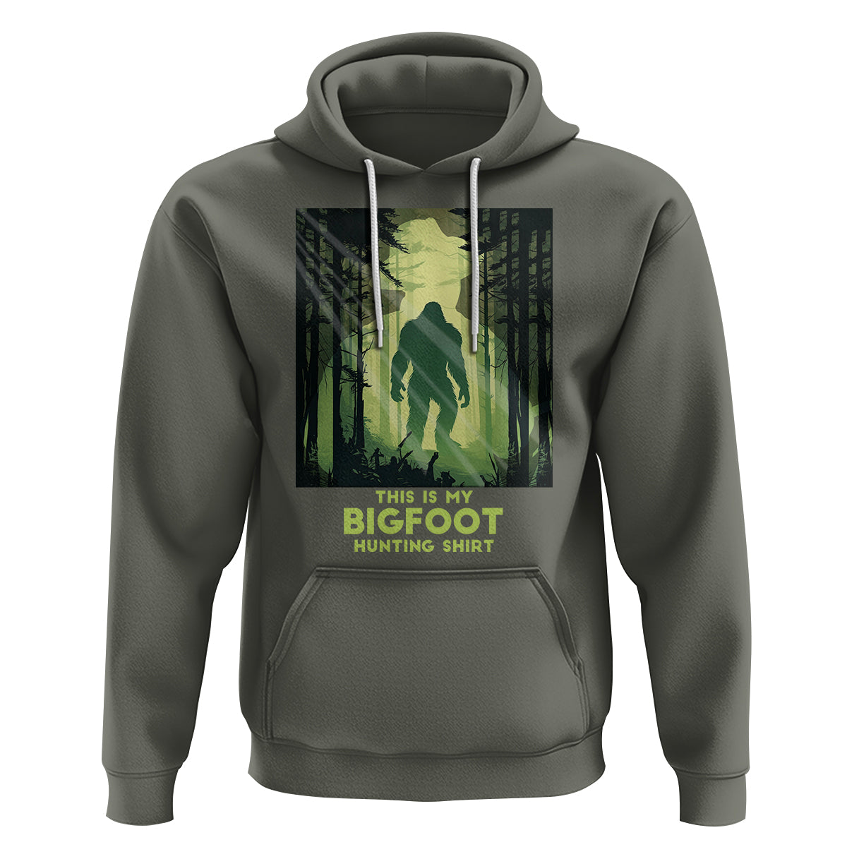 This Is My Hunting Bigfoot Sasquatch Hoodie - Wonder Print Shop