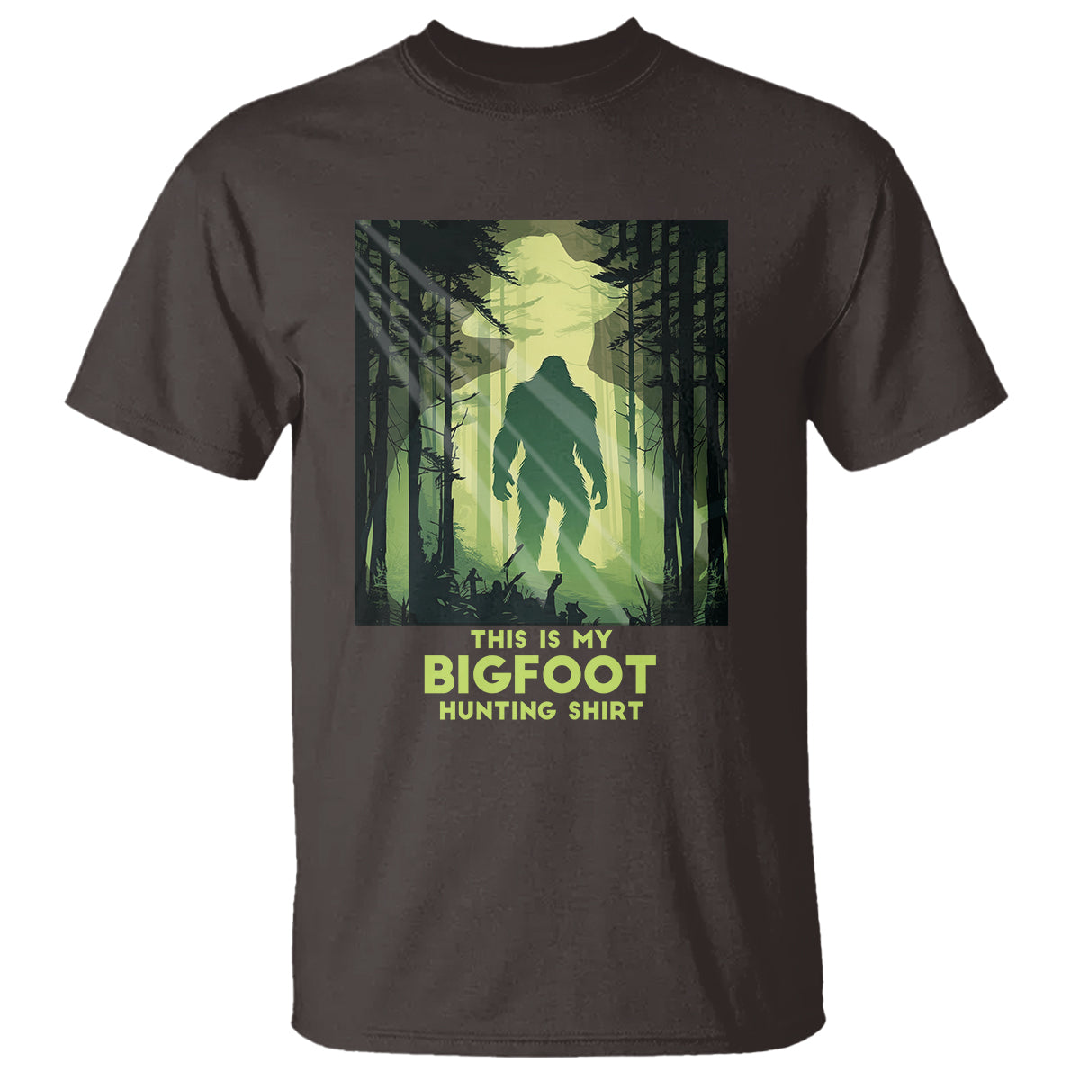 This Is My Hunting Bigfoot Sasquatch T Shirt - Wonder Print Shop
