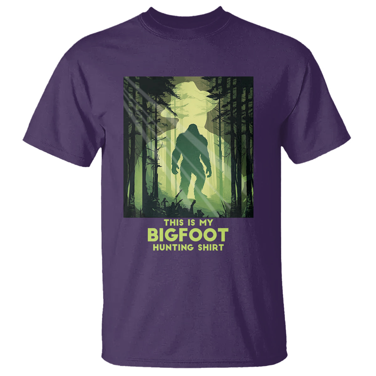 This Is My Hunting Bigfoot Sasquatch T Shirt - Wonder Print Shop