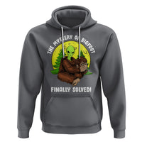 Mystery Of Bigfoot Alien Funny Real Sasquatch Hoodie - Wonder Print Shop