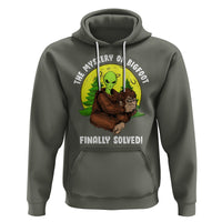 Mystery Of Bigfoot Alien Funny Real Sasquatch Hoodie - Wonder Print Shop