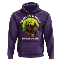 Mystery Of Bigfoot Alien Funny Real Sasquatch Hoodie - Wonder Print Shop