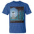 Bigfoot Hiding From Alien UFO Funny Sasquatch T Shirt
