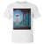 Bigfoot Hiding From Alien UFO Funny Sasquatch T Shirt