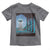 Bigfoot Hiding From Alien UFO Funny Sasquatch Toddler T Shirt