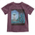 Bigfoot Hiding From Alien UFO Funny Sasquatch Toddler T Shirt