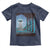 Bigfoot Hiding From Alien UFO Funny Sasquatch Toddler T Shirt