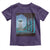 Bigfoot Hiding From Alien UFO Funny Sasquatch Toddler T Shirt