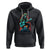 Rocking On Bigfoot Sasquatch Loves Rock And Roll Hoodie - Wonder Print Shop