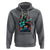 Rocking On Bigfoot Sasquatch Loves Rock And Roll Hoodie - Wonder Print Shop