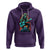 Rocking On Bigfoot Sasquatch Loves Rock And Roll Hoodie - Wonder Print Shop