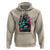 Rocking On Bigfoot Sasquatch Loves Rock And Roll Hoodie - Wonder Print Shop