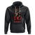 Bigfoot Rock N Roll Hoodie Funny Sasquatch Playing Electric Guitar - Wonder Print Shop