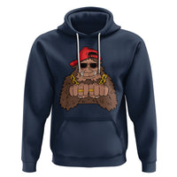 Funny Bigfoot Gangster Hip Hop Rock N Roll Hoodie - Wonder Print Shop