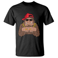 Funny Bigfoot Gangster Hip Hop Rock N Roll T Shirt - Wonder Print Shop