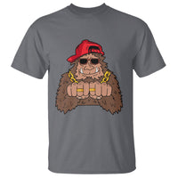 Funny Bigfoot Gangster Hip Hop Rock N Roll T Shirt - Wonder Print Shop