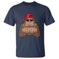 Funny Bigfoot Gangster Hip Hop Rock N Roll T Shirt - Wonder Print Shop