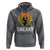 Bigfoot Sneaky Hoodie Funny Sasquatch Hiding Retro Forest - Wonder Print Shop