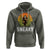 Bigfoot Sneaky Hoodie Funny Sasquatch Hiding Retro Forest - Wonder Print Shop