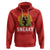 Bigfoot Sneaky Hoodie Funny Sasquatch Hiding Retro Forest - Wonder Print Shop