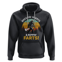 Funny Bigfoot Hoodie Breakin Hearts & Rippin Farts! Sasquatch - Wonder Print Shop