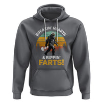 Funny Bigfoot Hoodie Breakin Hearts & Rippin Farts! Sasquatch - Wonder Print Shop