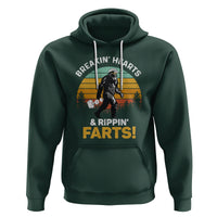 Funny Bigfoot Hoodie Breakin Hearts & Rippin Farts! Sasquatch - Wonder Print Shop
