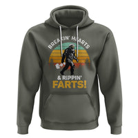 Funny Bigfoot Hoodie Breakin Hearts & Rippin Farts! Sasquatch - Wonder Print Shop