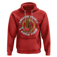 Bigfoot Breakin Hearts & Rippin Farts! Cute Sasquatch Hoodie - Wonder Print Shop