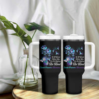 Suicide Prevention Be Kind Tumbler With Handle Elephant In A World Where You Can Be Anything