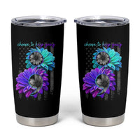 Choose To Keep Going Semicolon Suicide Prevention Tumbler Cup