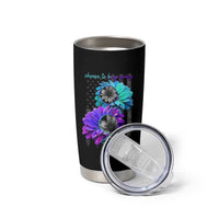 Choose To Keep Going Semicolon Suicide Prevention Tumbler Cup