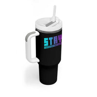 Suicide Prevention Tumbler With Handle Stay Your Story Is Not Over Semicolon