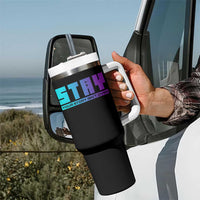Suicide Prevention Tumbler With Handle Stay Your Story Is Not Over Semicolon